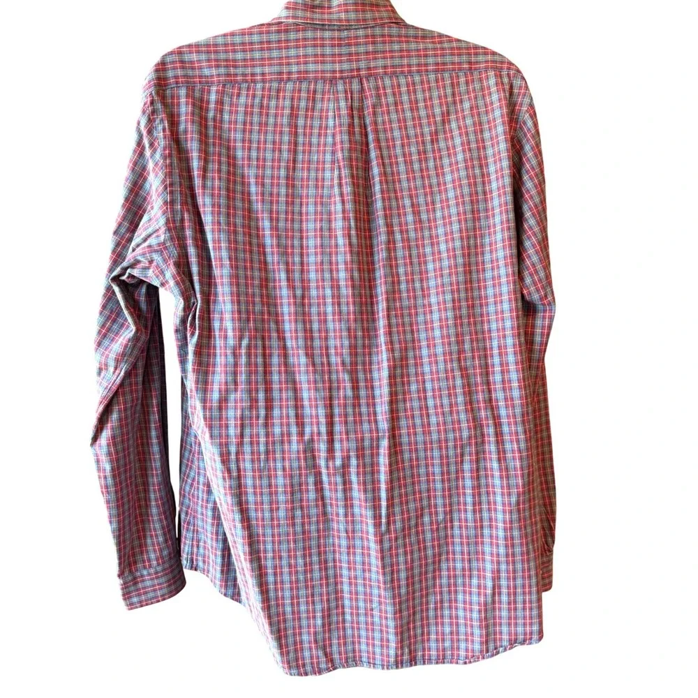 Polo Ralph Lauren Plaid Button Down Men's Shirt Long Sleeve Classic Fit Size XL
